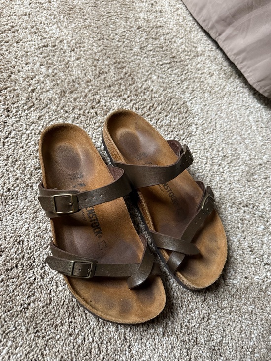 Birkenstock Shoes - Brown Leather Birkenstock